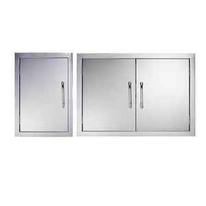 Victory Kitchen 201 Cuisine extérieure en acier inoxydable Offre Spéciale d'îlot barbecue avec porte d'armoire intégrée - Product Image 6