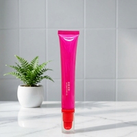 Envases de Plástico para Cosméticos con Bomba Dosificadora de 25 mm, Tubos para Crema, Contenedores para Limpiador Facial