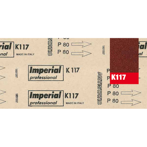 IMPERIAL H 120 mm Grit P220 Sandpaper K117 ABR0016 Per Meter for <b>Tool</b> Usage Made in Italy - Product Image 3