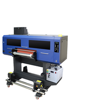 Imprimante à stickers UV DTF InkTime 60 cm tout-en-un avec laminateur, 3 têtes Epson, semi-automatique, film AB, état neuf, encre UV, garantie 1 an