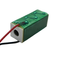 Aktuator Keramik Piezoelektrik Lubang Tengah Persegi 5x5mm 150V untuk Penentuan Posisi Presisi OEM
