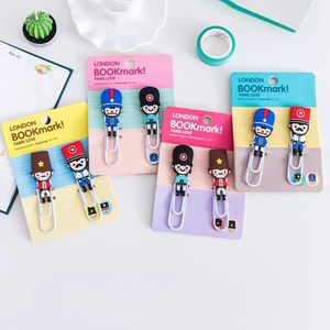 Tùy Chỉnh Khuyến Mại Quà Tặng Cao Su Bookmark Khác Nhau Đáng Yêu Thiết Kế Mềm PVC Nhân Vật Kẹp Giấy - Product Image 6