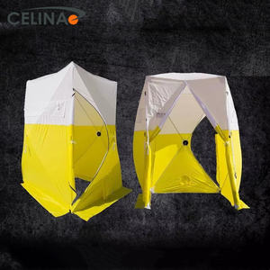 Auvent de travail pop-up 210D Oxford avec revêtement PU, tente de travail pour épissure de <span class=keywords><strong>fibre</strong></span> <span class=keywords><strong>optique</strong></span>, 8' de large x 8' de long x 9' de haut (2,4 m x 2,4 m) - Product Image 6