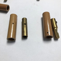 Unités de connecteur Camlock en laiton femelle et mâle 60A avec manchon et goupille-complètes pour chauffe-coussin en céramique flexible PWHT