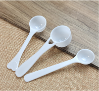 Usine En Gros 1 gramme 2ml Transparent En Plastique Tête Cuillère À Mesurer Sel Oral Sirop Sucre Lait En Poudre Cuillère