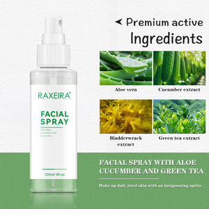 Vente en gros de vaporisateur tonique facial naturel 4 en 1, hydratant, soin réparateur de la peau, vaporisateur facial naturel à l'aloe vera - Product Image 3