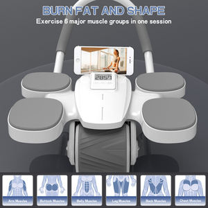 Gordon nhà máy V11 mẫu miễn phí bán buôn <span class=keywords><strong>Ab</strong></span> bánh xe con lăn tự động phục hồi bụng bánh xe con lăn với khuỷu tay hỗ trợ - Product Image 4