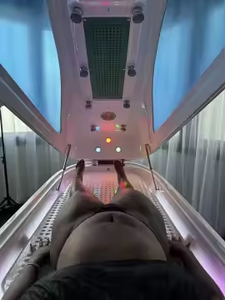 Cabina de Spa de Hidromasaje de Lujo con Función Húmeda/Seca, Reproductor de FM y DVD, Equipo de Desintoxicación y Pérdida de Peso para Centros de Spa Comerciales - Product Image 2