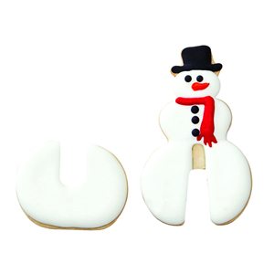 Thép không gỉ 3D <span class=keywords><strong>Cookie</strong></span> Máy cắt Giáng sinh <span class=keywords><strong>Cookie</strong></span> bánh quy khuôn máy cắt tái sử dụng Xmas cây nướng khuôn giấy nến nấu ăn công cụ - Product Image 6