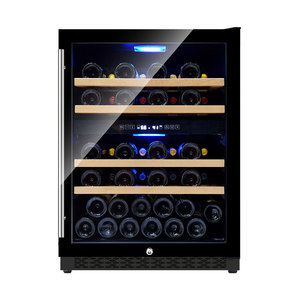 High Quality 150l Wine <b>Refrigerator</b> Cave a Vin Built-in Cooler Zone Compressor Bodega Sale Zs-b150l Compressor Wine Cooler - Product Image 1
