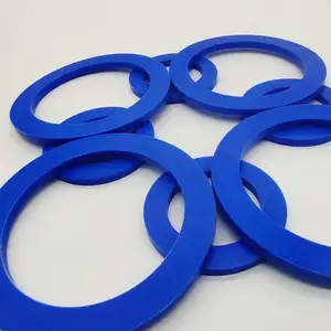 FVMQ резиновая плоская шайба маслостойкая растворимая синяя резиновая уплотнительная кольцо