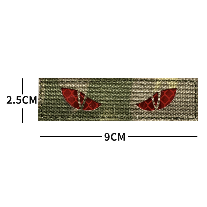 Occhi di gatto - Base Multicolore Occhi Rossi