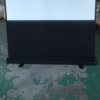 La fabrication fournit directement un écran de projecteur sur pied Telon blanc mat de 100 pouces