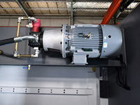Presse plieuse CNC électro-hydraulique synchrone entièrement automatique pour aluminium 350T3200mm à double liaison