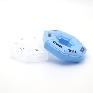 7 giorni settimanali organizzatore di pillole scatola colorata per una settimana a forma di petalo pillola intelligente/scatola di medicinali - Product Image 4