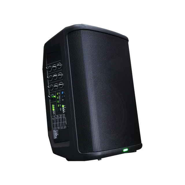 Leon Audio 8inch Compact Portable Active Plastic Battery Speaker with Class-D Amp and DSP Function