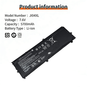 <span class=keywords><strong>Batterie</strong></span> d'ordinateur portable en gros JI04XL pour <span class=keywords><strong>HP</strong></span> <span class=keywords><strong>Elite</strong></span> <span class=keywords><strong>X2</strong></span> 1012 G1 G2 901247-855 JI04XL 7.6V 5700mAh – <span class=keywords><strong>Batterie</strong></span> de remplacement pour ordinateur portable - Product Image 2