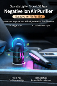 Ioniseur d'air 7 couleurs avec lumière nocturne pour voitures et camions, éliminateur d'odeurs, purificateur d'air silencieux pour allume-cigare - Product Image 4