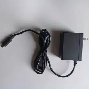 Nintend saklar pengisi daya 15V 2,6 A, adaptor AC versi Eu AS JP dari steker terhubung ke catu daya TV untuk pengisi daya saklar