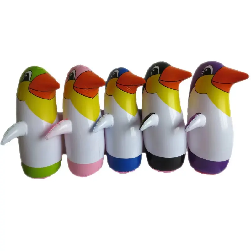 Sac de Frappe Pingouin en Pvc Personnalisé Gobelet Gonflable Jouet