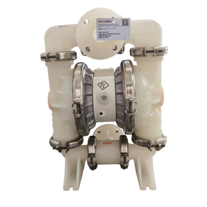 ปั๊มไดอะแฟรมคู่แบบใช้ลมขนาด 1.5 นิ้ว ยี่ห้อ <span class=keywords><strong>Wilden</strong></span> รุ่น <span class=keywords><strong>P4</strong></span>/PPAPP/TNU/TF/PTV ไดอะแฟรม PTFE ได้รับการรับรองมาตรฐาน CE สำหรับการบำบัดน้ำเสียต่ำ - Product Image 2