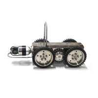Robot d'inspection de pipeline HD 2MP avec mise au point électrique, 360° °   Rotation et 220 °   Outil d'inspection des canalisations d'égout