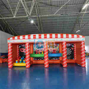 BounceFest Carnival: Zone de jeu gonflable-Glissez, affrontez et gagnez! Ultime aventure amusante en famille - Product Image 1