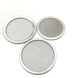 20 60 80 100 120 270 Mesh Stainless Steel 304 316 Custom Round Filter Screen Wafer Disk Disc