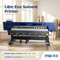 Imprimante éco-solvant grand format INQI XP600 1,8 m (6 pieds) à tête d'impression unique, machine jet d'encre rouleau à rouleau pour bannières, vinyles et autocollants