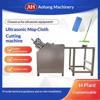 Machine de découpe automatique de chiffons à ultrasons