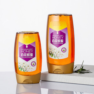 Bán Chạy Nhất Hình Dạng Tùy Chỉnh Mật Ong Jar PET Nhựa Bóp Mật Ong Chai 500 Gam Mật Ong Chai Bao Bì Nhựa - Product Image 5