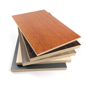 Pannello in compensato impiallacciato dal design moderno ed ecologico 4x8, pannelli in compensato laminato impermeabile in melamina, pannello murale in legno - Product Image 5