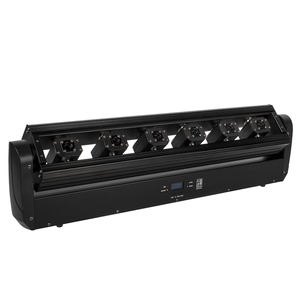 Shehds 3W RGB 3in1 Full Color 6 Occhi Luce Laser RGB DMX Testa Mobile per Palcoscenico Barra Laser per <span class=keywords><strong>Par</strong></span> e DJ Disco Party - Product Image 1