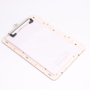 <span class=keywords><strong>Bloc</strong></span>-notes sur mesure avec <span class=keywords><strong>bloc</strong></span>-notes en métal trombone conseil Bloco De Papel <span class=keywords><strong>Com</strong></span> Prancheta - Product Image 5