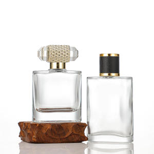 Botella de Perfume de Vidrio Transparente de Primera Calidad, Dispensador Cosmético de Alta Calidad con Presión, Botella Vacía para Muestras, Envase para Perfume - Product Image 2