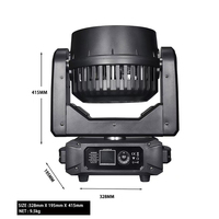 AOPU 19x15w Bee Eye Moving Head Led Bee Eye K10 Zoom Wash Dj Lights
