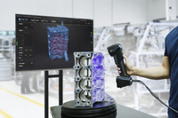 Printer pemindai diagnostik mobil portabel Ultrasound dengan pemindai 3d harga bagus