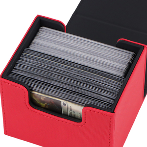 Large Capacity PU Leather TCG <strong>YuGiOh</strong> 100+ Deck <strong>Card</strong> Box <strong>Card</strong> Case Custom Game <strong>Card</strong> Deck Boxes - Product Image 3