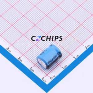 ตัวเก็บประจุแบบอิเล็กโทรไลต์อะลูมิเนียมแบบ Snap-in รุ่น MAL203858101E3 ชนิด Through hole (THT) ขนาด D10xL13.5 มม. 100uF 20% 63V 5 มม. - Product Image 1