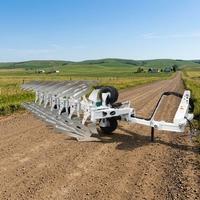 Arado Hidráulico Reversible Semimontado de Nivel Empresarial 9 Bottom On-Land para John Deere Serie 8R 9R