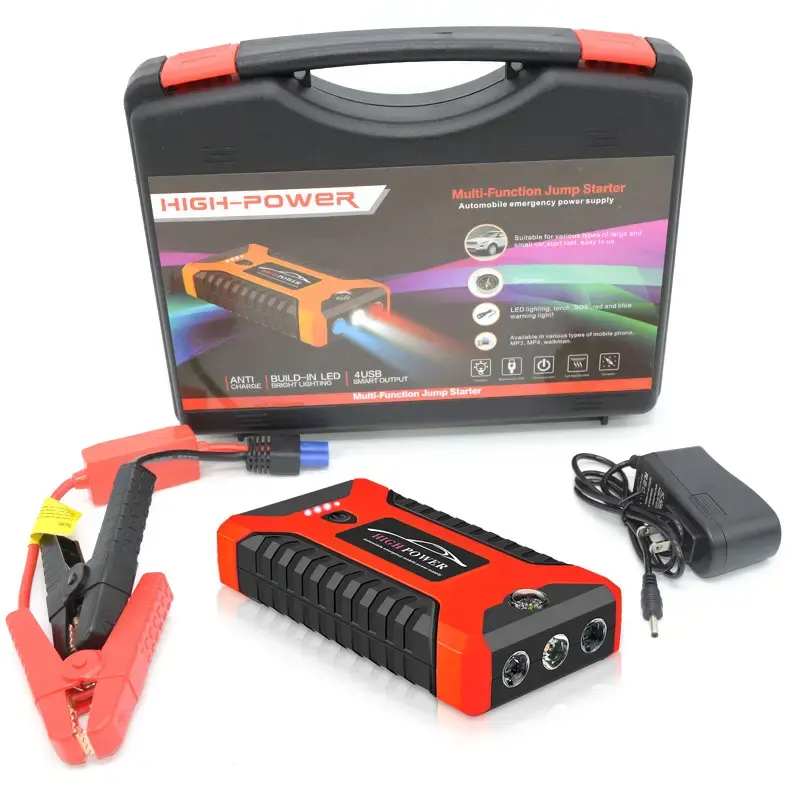 Car Emergency Starting Power Supply Battery Powered Charging Treasure 12v Ignition Rescue Car Jump Starter