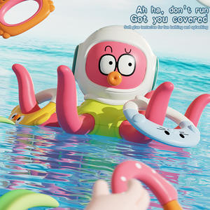 Jouets <span class=keywords><strong>de</strong></span> <span class=keywords><strong>bain</strong></span> pieuvre bébé pour lancer d'anneaux - Ensemble <span class=keywords><strong>de</strong></span> jeu aquatique flottant pour la douche des enfants, jeu <span class=keywords><strong>de</strong></span> lancer d'anneaux pour la baignoire des tout-petits - Product Image 3