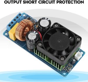 Công Suất Kỹ Thuật Số Khuếch Đại Hội Đồng Quản Trị irs2092s 500W Mono Kênh Class D Hifi Power Amp Board Thương Hiệu Ban Đầu - Product Image 4