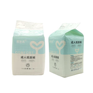 Pannolini per adulti monouso leggeri aderenti personalizzati OEM Super assorbenti Design stampato incontinenza per ragazze - Product Image 3