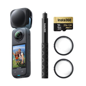 Insta360 X4 Get-Set Vlog Motorcycle Ultimate Multiview Bike Driving Camera SD <b>Card</b> Waterproof Shockproof - Product Image 2