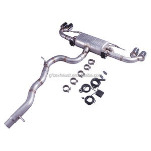 GFC est adapté pour <span class=keywords><strong>Audi</strong></span> <span class=keywords><strong>TT</strong></span> TTS MK2 2.0T <span class=keywords><strong>3</strong></span>.2T quatre roues motrices 304 acier inoxydable Catback avec valve système d'échappement silencieux - Product Image 3