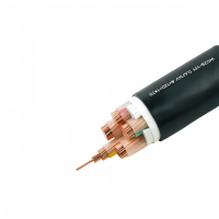Câble en cuivre XLPE robuste ZC-YJV 0,6/1 kV 3x120+2x70 mm² pour postes de transformation et liaisons de transformateurs de parcs industriels