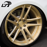 Jantes forgées monobloc personnalisées LYT, concaves profondes, 18, 19, 20, 21, 22 pouces, 5 trous, en alliage d'aluminium, adaptées aux voitures de sport de luxe