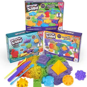 Children Educational DIY Toys Magic Clay Color Space Sand Set