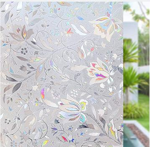 <span class=keywords><strong>Film</strong></span> PVC statique givré 3D moderne, anti-explosion, pour la confidentialité, 0,2 mm, anti-UV, imperméable, pour fenêtre carrée de salon - Product Image 2